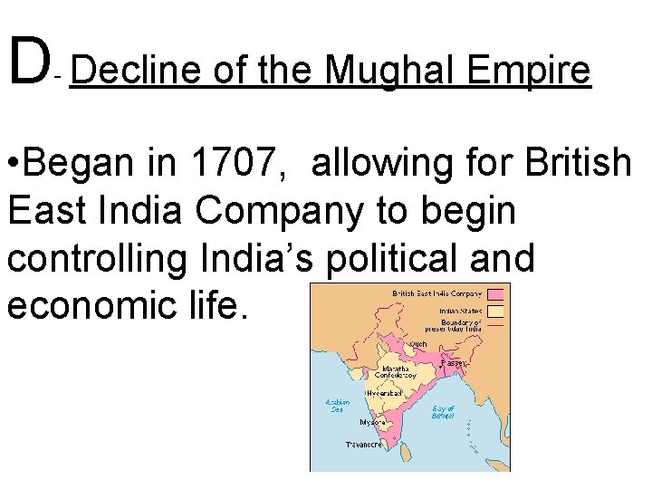 The British Empire in India I Indian imperialism