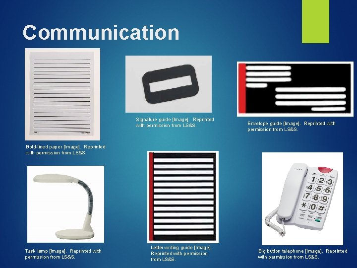 Communication Signature guide [Image]. Reprinted with permission from LS&S. Envelope guide [Image]. Reprinted with