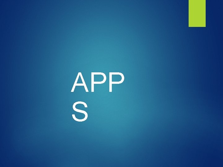 APP S 