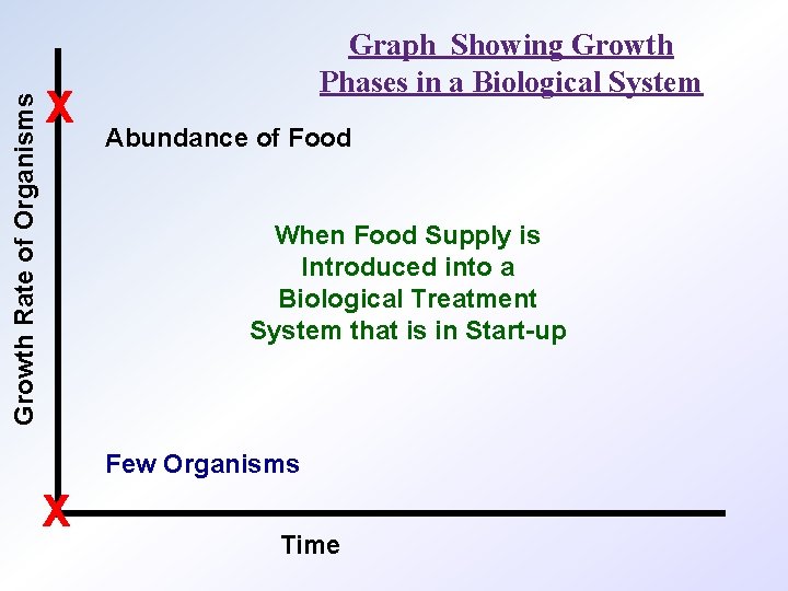 Growth Rate of Organisms X Graph Showing Growth Phases in a Biological System Abundance