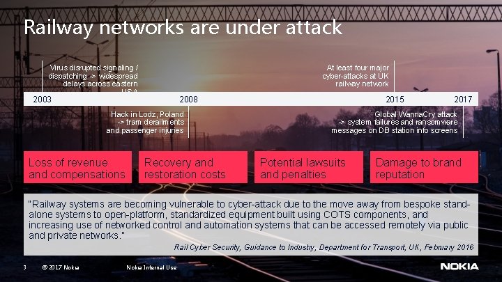 Railway networks are under attack Virus disrupted signaling / dispatching -> widespread delays across Railway networks are under attack Virus disrupted signaling / dispatching -> widespread delays across