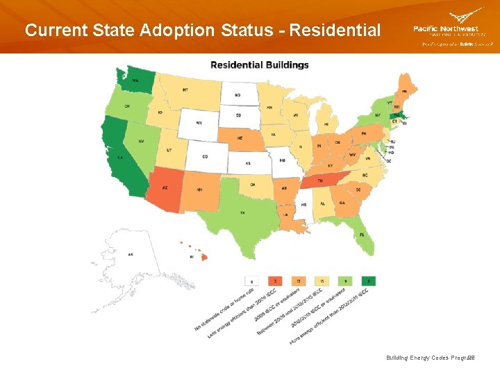 Current State Adoption Status - Residential Building Energy Codes Program 23 