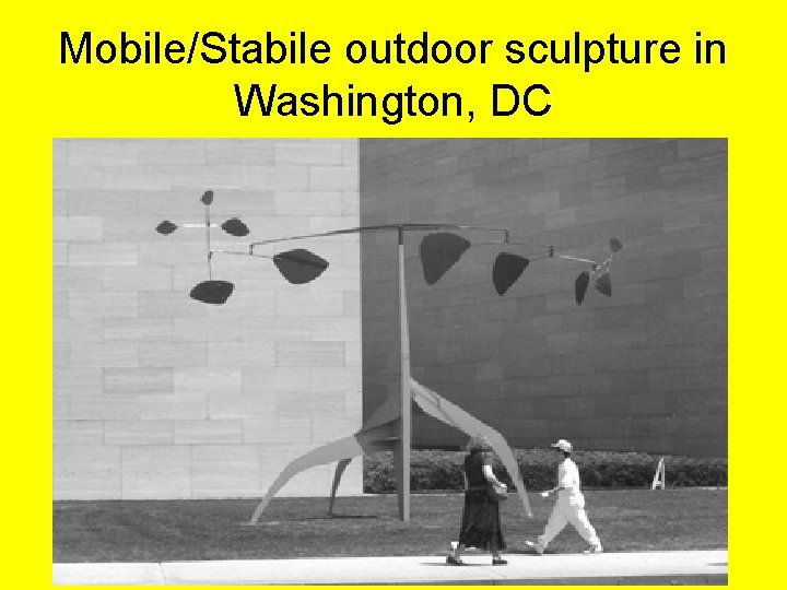 Mobile/Stabile outdoor sculpture in Washington, DC 