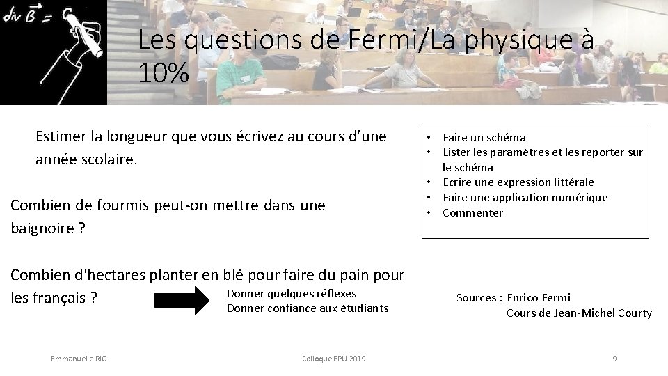 Les questions de Fermi/La physique à 10% Estimer la longueur que vous écrivez au