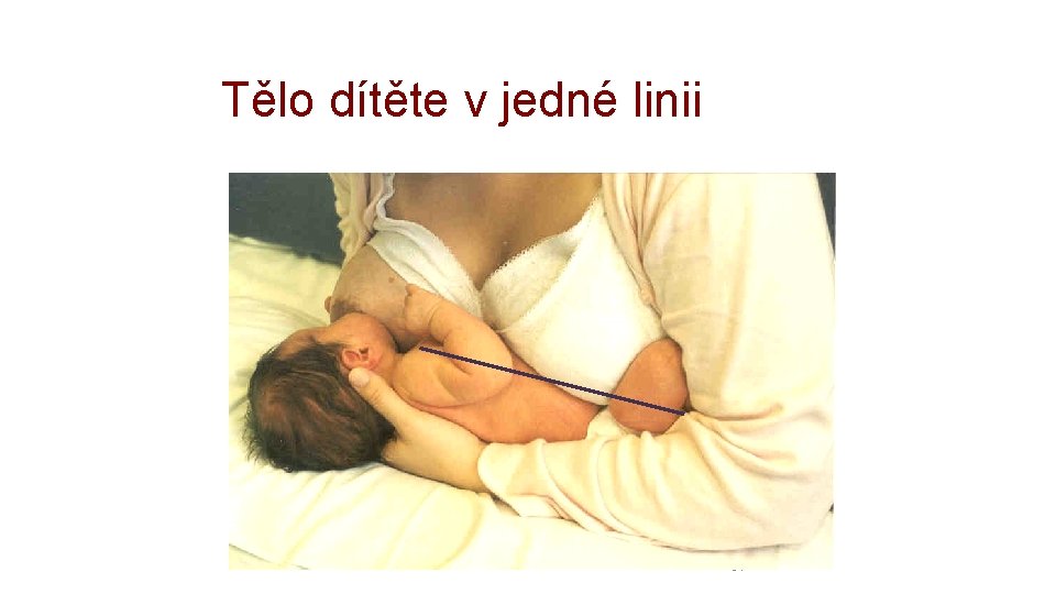 Tělo dítěte v jedné linii 54 