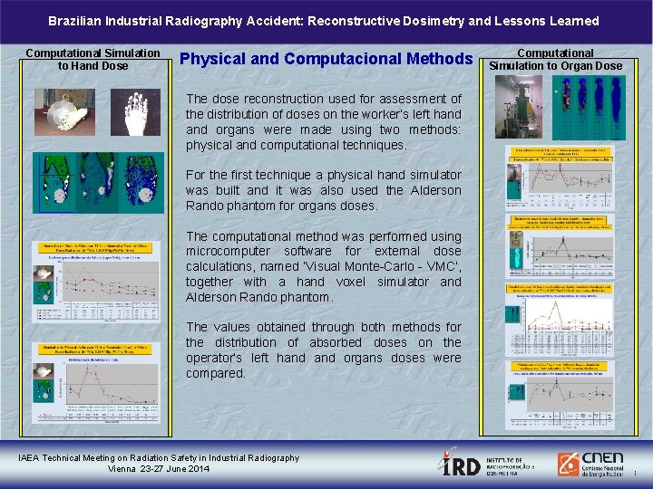 Brazilian Industrial Radiography Accident: Reconstructive Dosimetry and Lessons Learned Computational Simulation to Hand Dose