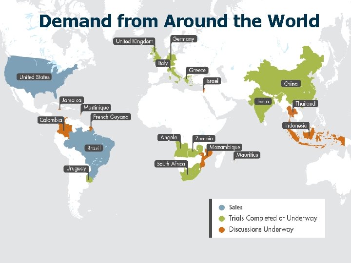 Demand from Around the World 