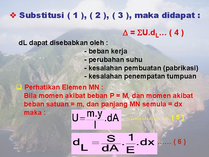 v Substitusi ( 1 ), ( 2 ), ( 3 ), maka didapat :