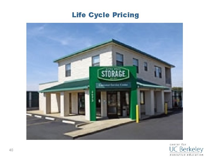 Life Cycle Pricing 40 