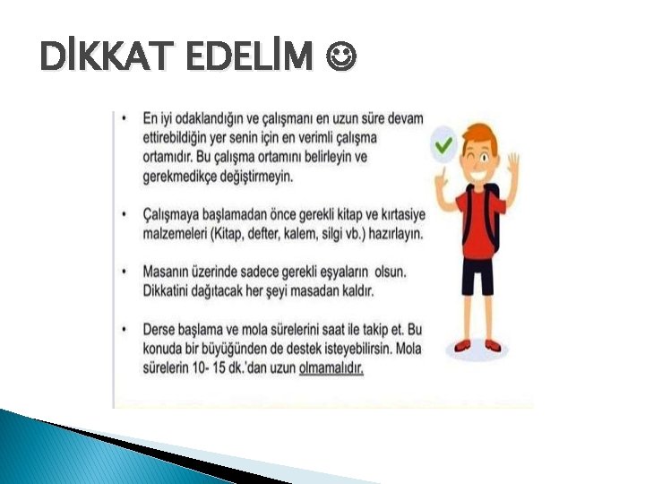 DİKKAT EDELİM 