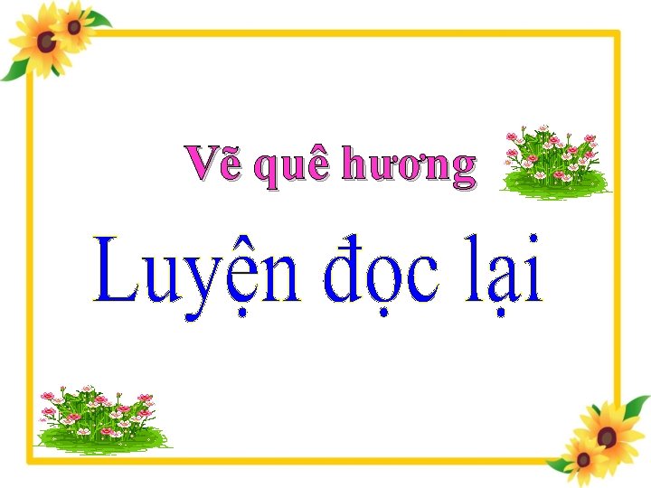 Vẽ quê hương 