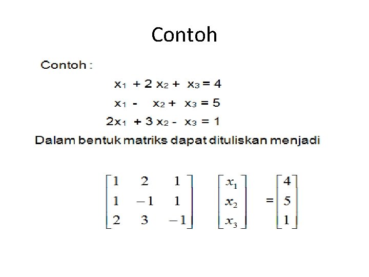 Contoh 