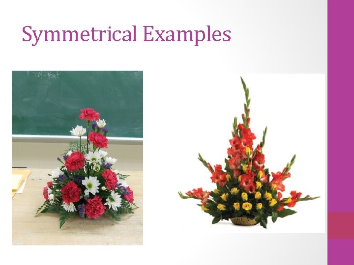 Symmetrical Examples 