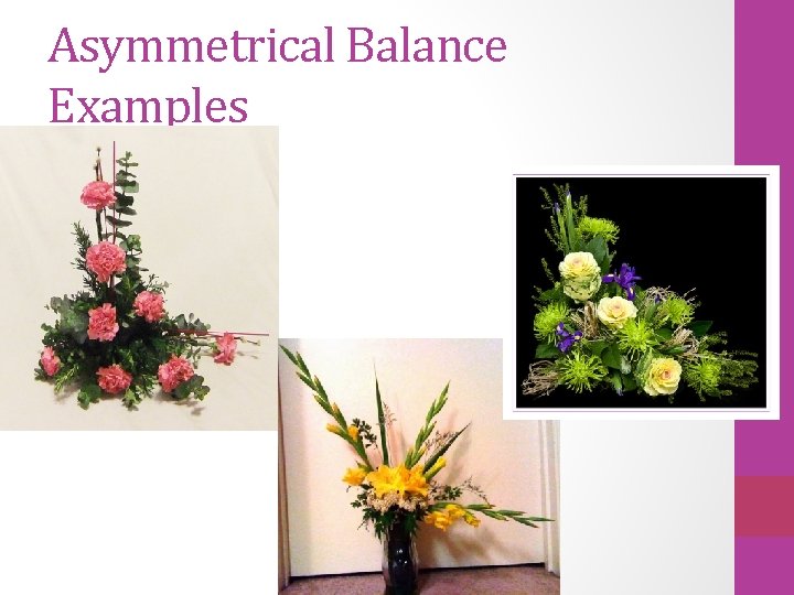 Asymmetrical Balance Examples 