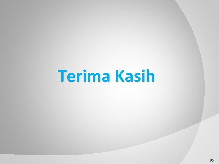 Terima Kasih 50 