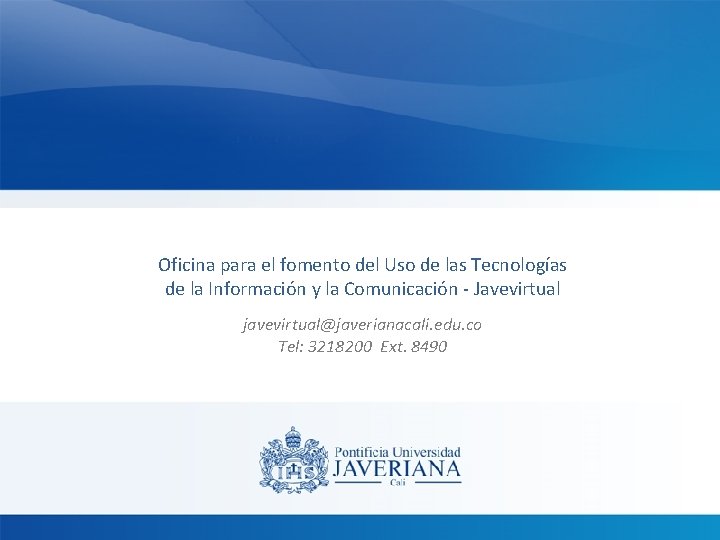 Oficina para el fomento del Uso de las Tecnologías de la Información y la