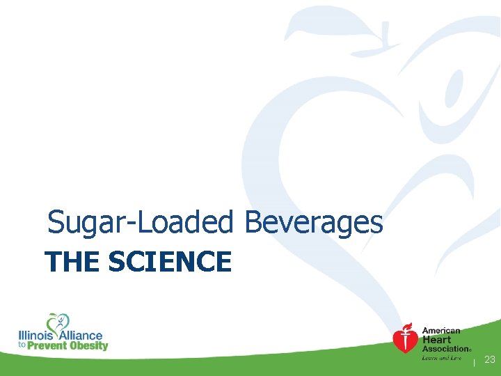 Sugar-Loaded Beverages THE SCIENCE 23 