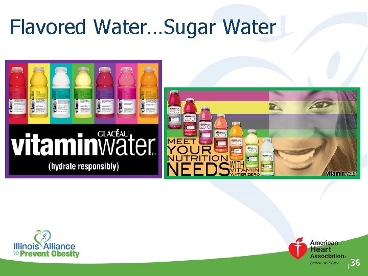 Flavored Water…Sugar Water 36 