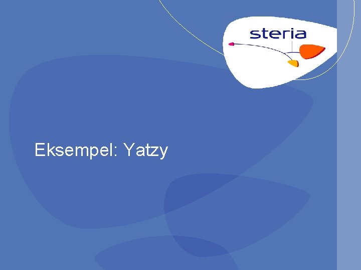 Eksempel: Yatzy 