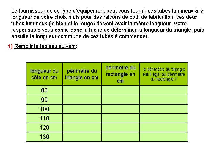 Le fournisseur de ce type d’équipement peut vous fournir ces tubes lumineux à la