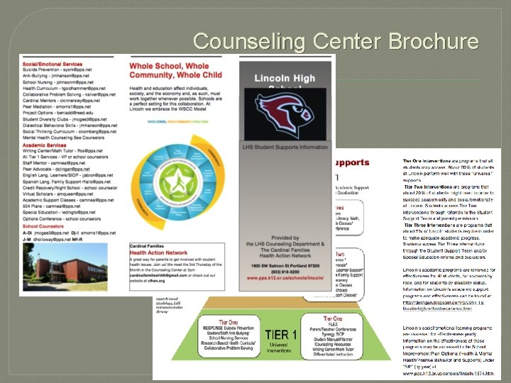 Counseling Center Brochure 