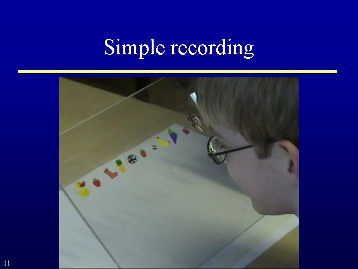 Simple recording 11 