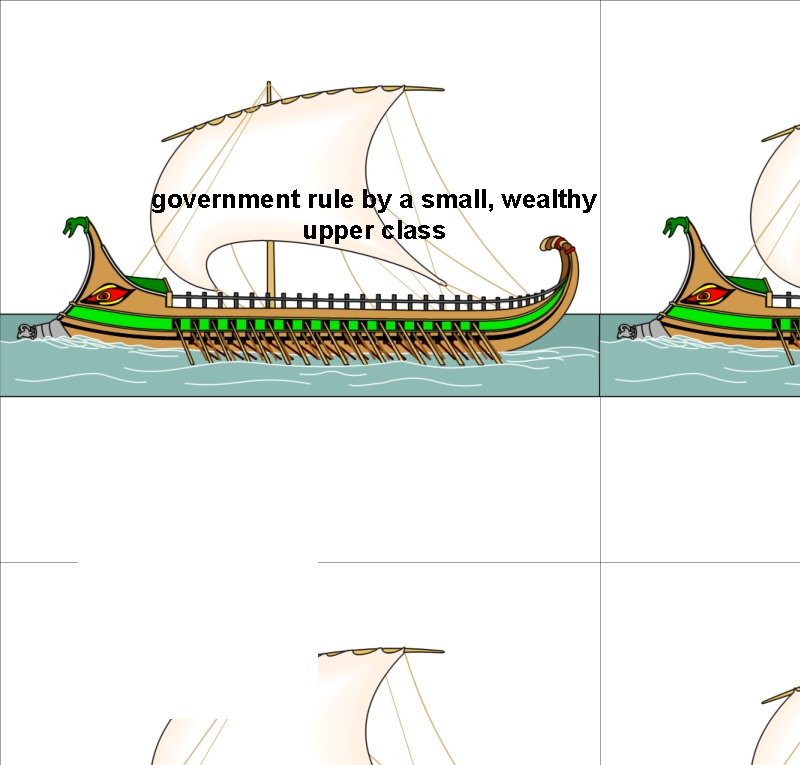 government rule by a small, wealthy upper class 