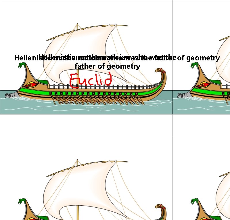 Hellenistic mathematician who the of geometry Hellenistic mathematician who was thewas father of geometry