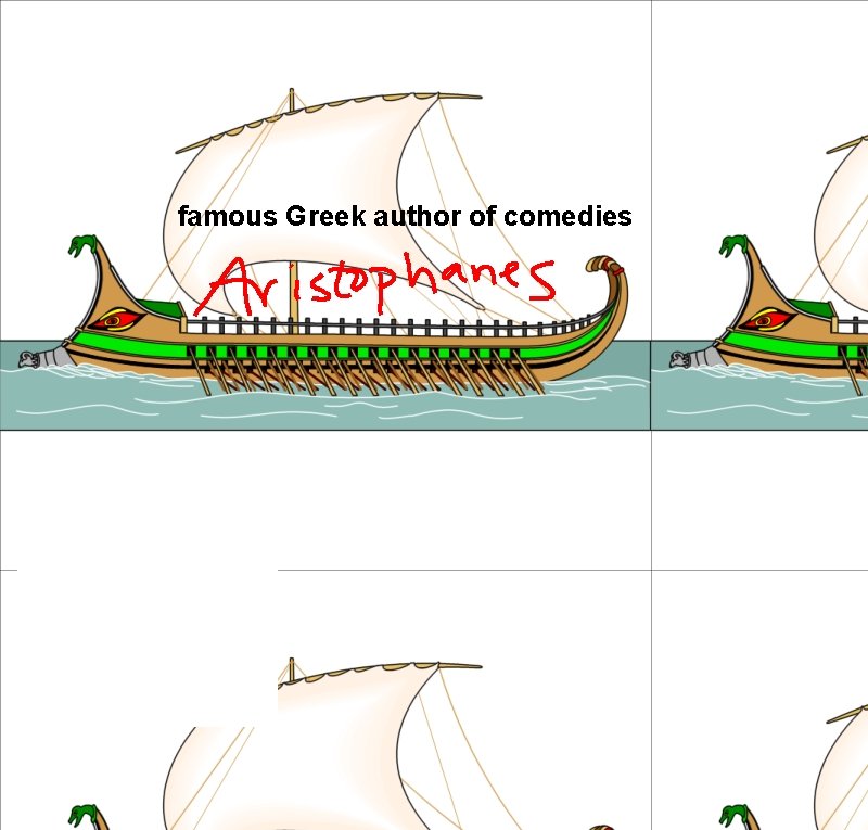 famous Greek author of comedies 