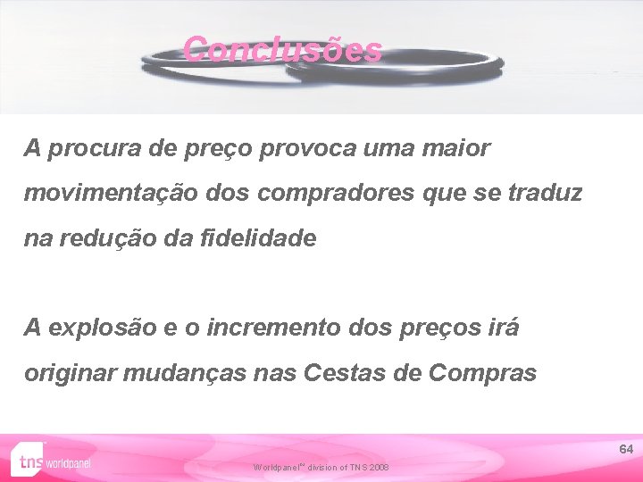 Conclusões A procura de preço provoca uma maior movimentação dos compradores que se traduz