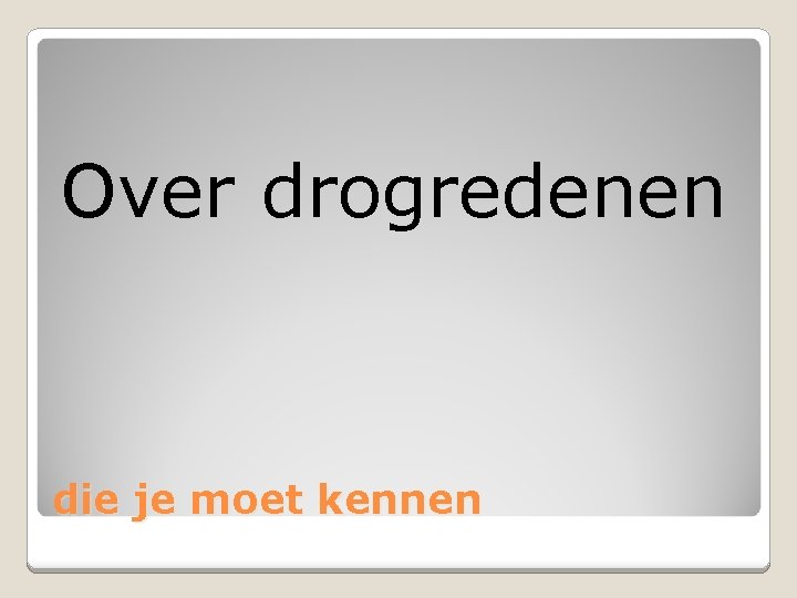 Over drogredenen die je moet kennen 