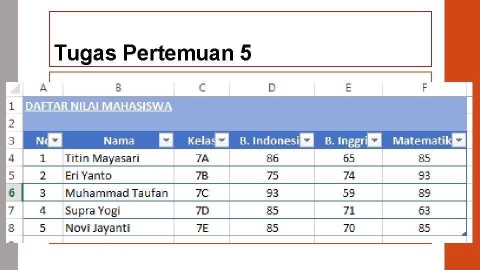 Tugas Pertemuan 5 