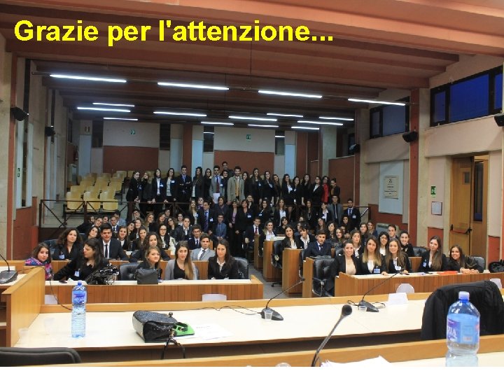 Grazie per l'attenzione. . . 15 