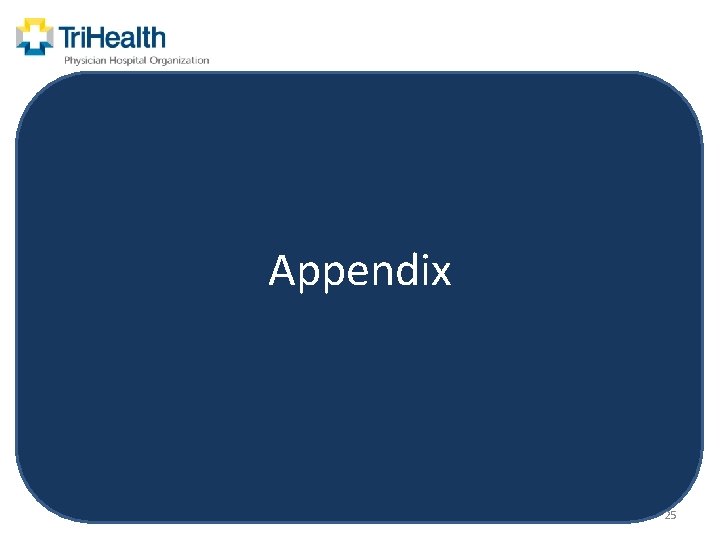 Appendix 25 