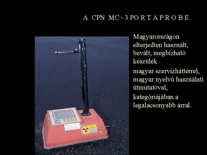 A CPN MC - 3 PO R T A P R O B E