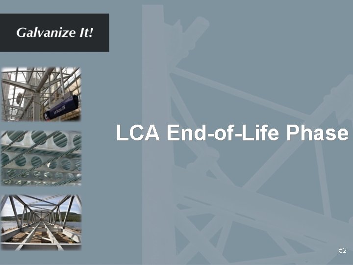 LCA End-of-Life Phase 52 