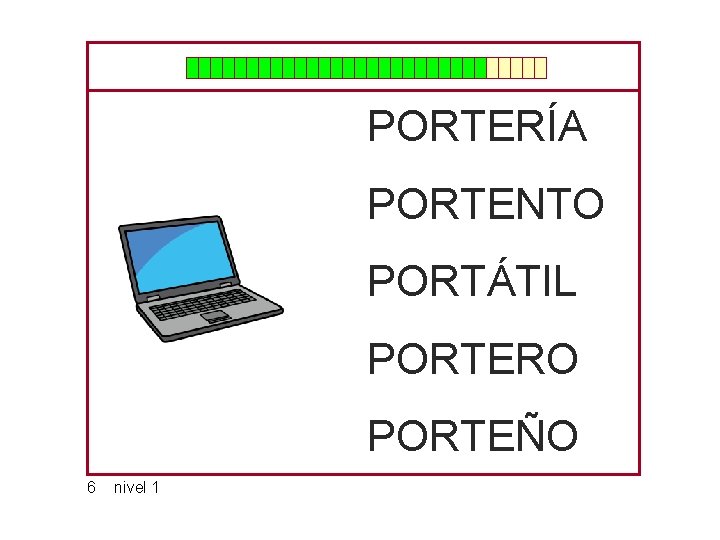 PORTERÍA PORTENTO PORTÁTIL PORTERO PORTEÑO 6 nivel 1 