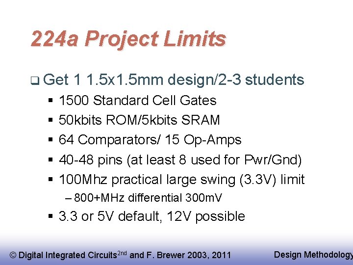 224 a Project Limits q Get § § § 1 1. 5 x 1.