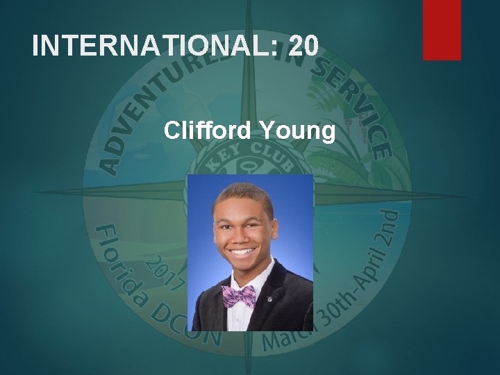 INTERNATIONAL: 20 Clifford Young 