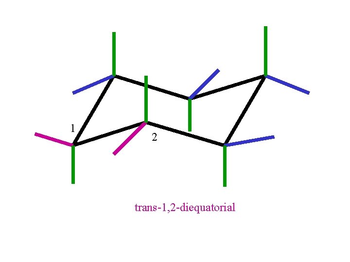 1 2 trans-1, 2 -diequatorial 1 2 trans-1, 2 -diequatorial