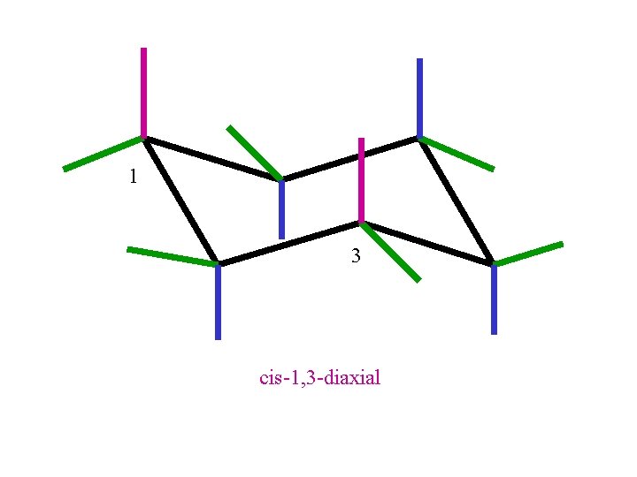 1 3 cis-1, 3 -diaxial 