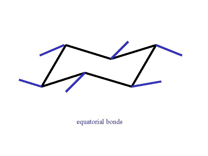 equatorial bonds equatorial bonds