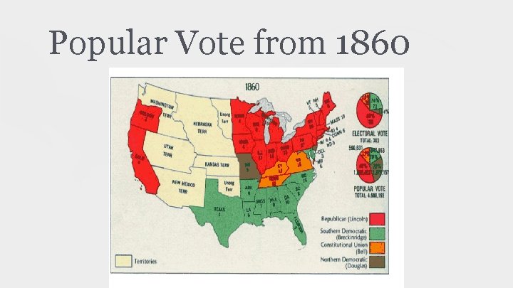 Popular Vote from 1860 