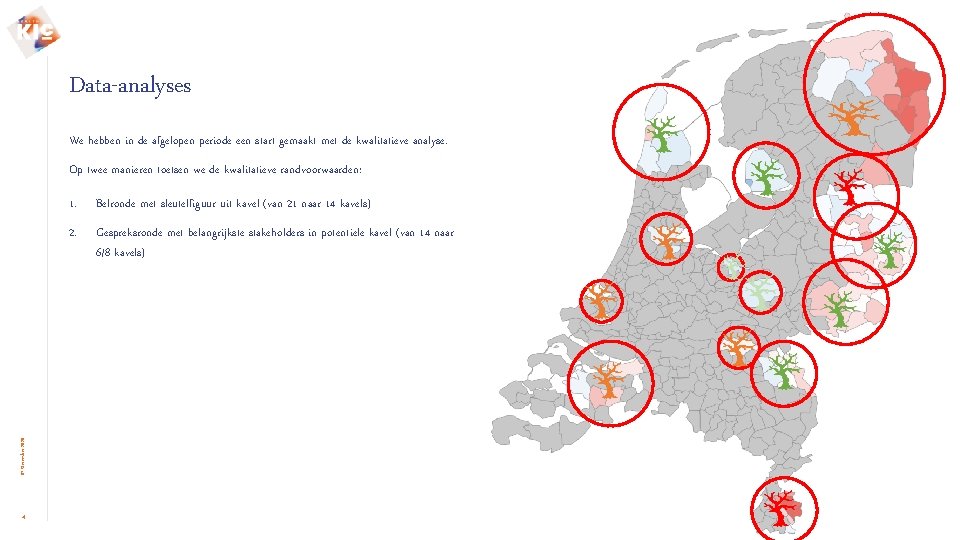 Data-analyses We hebben in de afgelopen periode een start gemaakt met de kwalitatieve analyse.