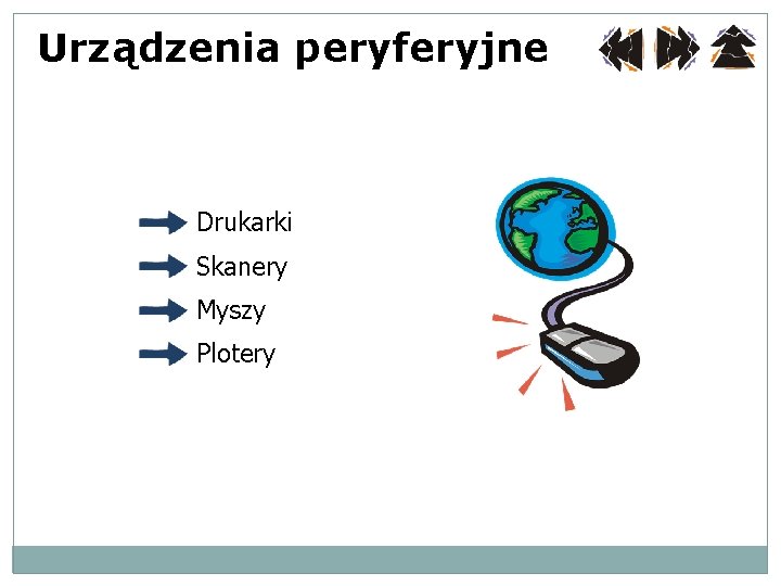 Urządzenia peryferyjne Drukarki Skanery Myszy Plotery 