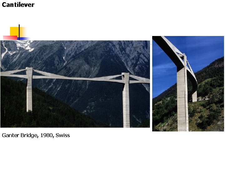 Cantilever Ganter Bridge, 1980, Swiss 