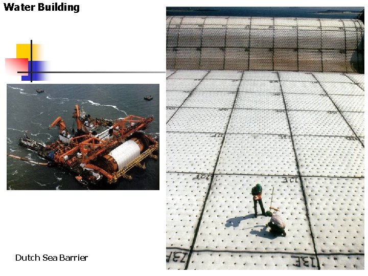 Water Building Dutch Sea Barrier 