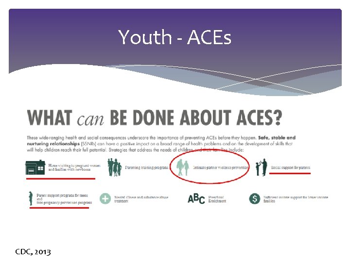 Youth - ACEs CDC, 2013 