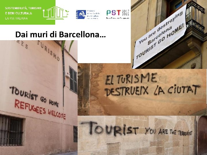 Dai muri di Barcellona… 