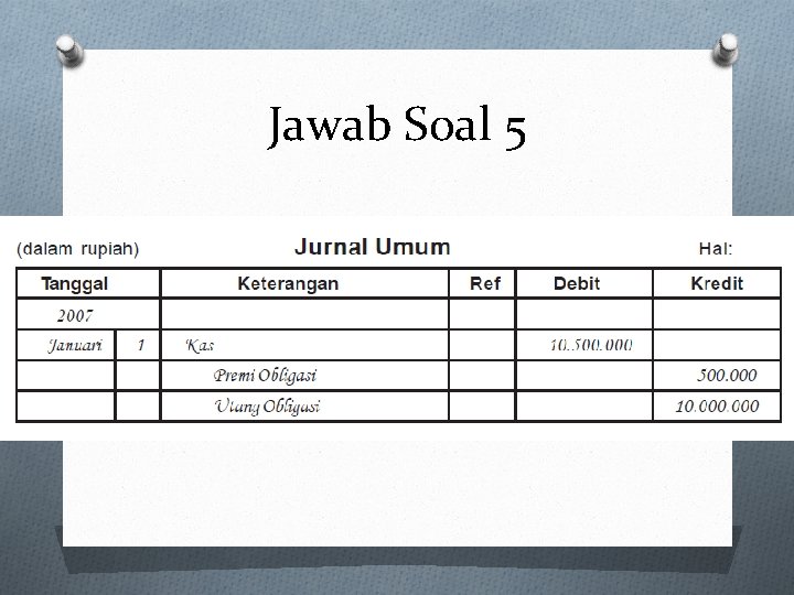 Jawab Soal 5 Jawab Soal 5
